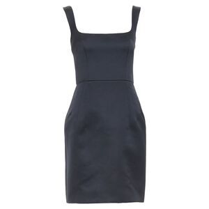 Emilia Wickstead Salma Duchess Satin Structured Hip Dress